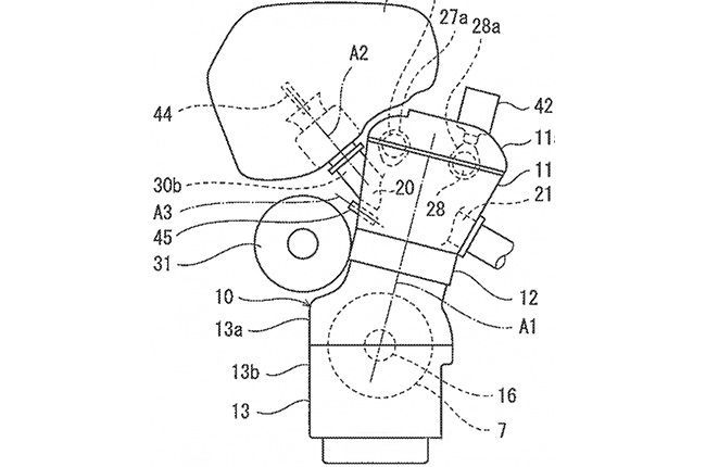 Kawasaki working on supercharged two-stroke with crossplane crank